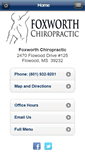Mobile Screenshot of drfoxworth.com