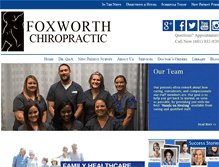 Tablet Screenshot of drfoxworth.com